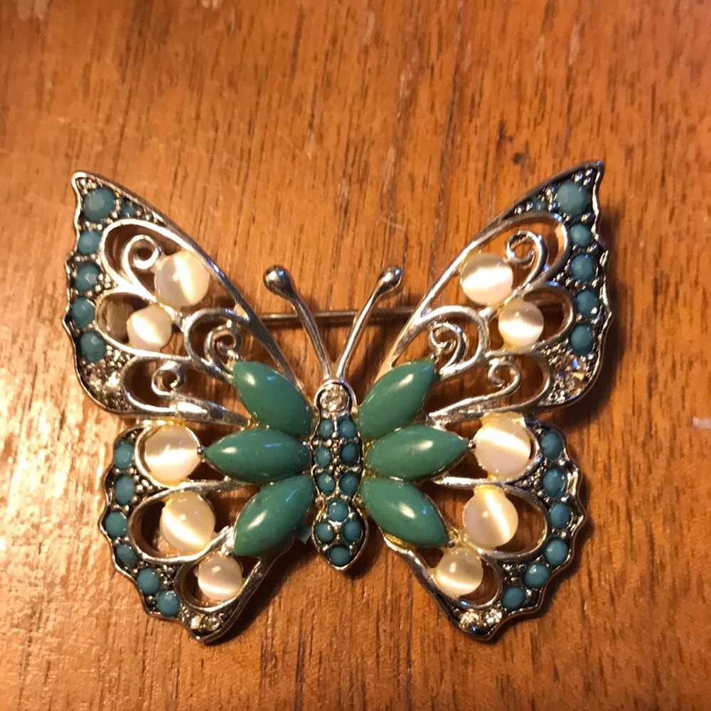 Butterfly brooch